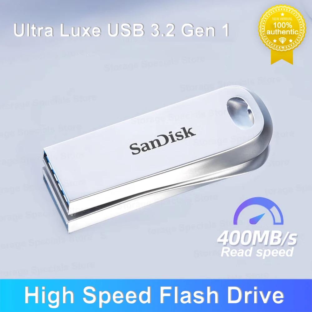 SanDisk ÷ ̺ USB 3.1, ִ 4000 MB/s ӵ ̺, 128GB, 256GB, 512GB, 64GB, ݼ  ̺, PC  USB ޸ ƽ